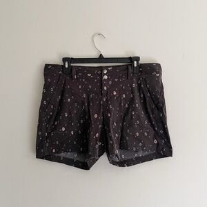 Columbia Omni-shield Advanced Repellency Brown Women's Hiking Shorts. Size 12